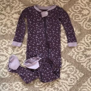 12 month footed pajamas